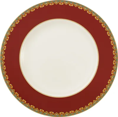 Produktbild von Villeroy & Boch Vorteilset 6 Stück Samarkand Rubin Speiseteller Premium Bone Porcelain bunt 1047312630