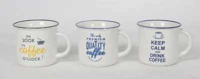 Produktbild von 36x Porzellan Kaffeebecher Kaffeetasse Tasse trinken Küche Haushalt Kaffee Café TOP