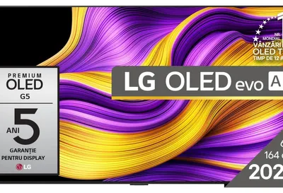 Immagine prodotto di LG OLED evo AI OLED65G51LW, 165,1 cm (65"), 3840 x 2160 Pixel, OLED evo, Smart-TV, WLAN, Schwarz