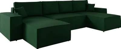 Produktbild von MIRJAN24 Wohnlandschaft Malaga U mit Schlaffunktion und Bettkasten, Polstercouch, Stilvoll Polstersofa vom Hersteller (Farbe: Manila 35)