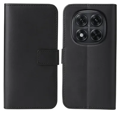 Produktbild von Handyhülle für Xiaomi Redmi Note 15 / 15 5G Klapphülle Bookcase Flip Cover Hülle Handy Tasche Etui Farbe: Schwarz