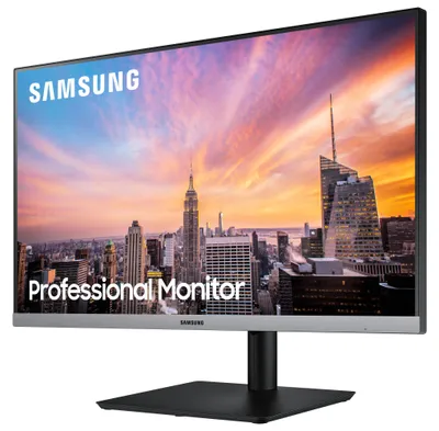 Produktbild von Samsung LS24R652FDU, 60,5 cm (23.8"), 1920 x 1080 Pixel, Full HD, LED, 5 ms, Schwarz