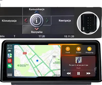 Obrázek produktu pro Multimediální displej, bezdrátové CarPlay, integrovaný přehrávač YouTube, CCC Linux Carplay