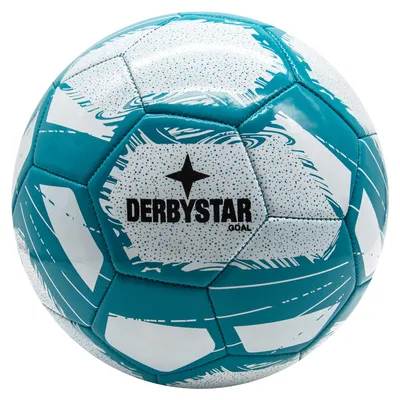 Produktbild von Derbystar GOAL Fußball Größe 5, BLAU/WEIß