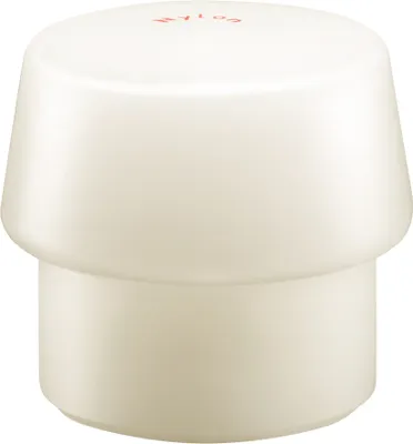Produktbild von Halder Schonhammerkopf Durchmesser 50mm Nylon weiß hart für Simplex lose - 3208050