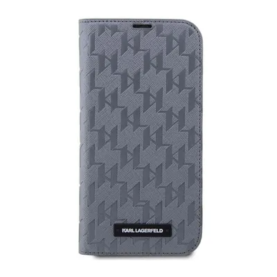 A Karl Lagerfeld branded phone case is shown against a white background.