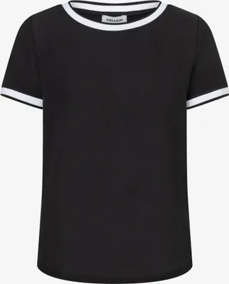 Produktbild von MORE & MORE Contrast Shirt 0790 black 46
