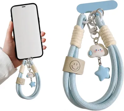 Produktbild von Handy-Handgelenkband blauw, Anti-Verlust Smartphone-Zubehör, für Kinder und Erwachsene