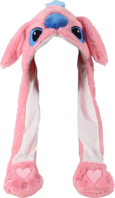 Produktbild von Wackelohr Mütze mit LED und beweglichen Ohren - aus Plüsch, Kostüm für Kinder und Erwachsene: rosa Kobold sm-521a LED Wackelohr Mütze wählen: rosa Kobold sm-521a LED