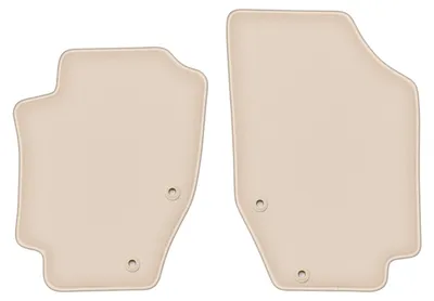 Produktbild von DURBAN Beige Velours-Fußmatten vorne für Peugeot 307CC Cabrio (2003-2008)
