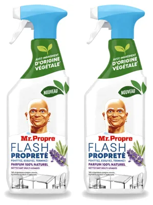 Produktbild von 2 x Mr. Proper Allesreiniger Spray Lavendel & Rosmarin - 800 ml - Vorteilspackung - 2 Stücke