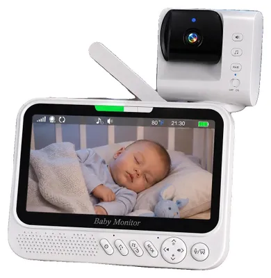 Zdjęcie produktu dla Monitor do obserwacji dziecka z funkcją interkomu, noktowizorem, kolorowy