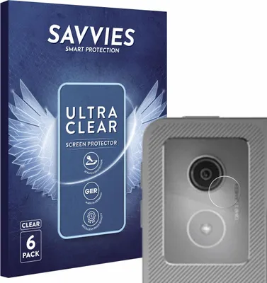 Produktbild von 6x Für Lenovo Idea Tab Pro 12.7" (NUR Kameraschutz) Schutzfolie Savvies Displayschutz Display Schutz Folie Klar Transparent