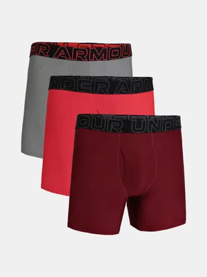 Obrázek produktu pro Pánské boxerky Under Armour M Ua Perf Tech Mesh 6In - 3 balení 1383884-625__5XL