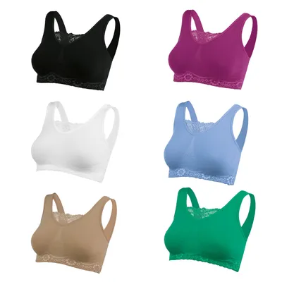 Produktbild von Figur Body Super-BH mit Spitze 6er-Set in verschiedenen Farben in M (36/38)