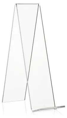 Produktbild von VITAdisplays® Schrägsteller, Buchständer, Warenträger als Buchstütze aus PLEXIGL