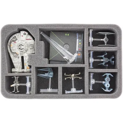 Produktbild von Schaumstoffeinlage für Star Wars X-WING YT-2400 und Zubehör