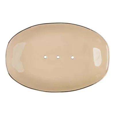 Immagine prodotto di Portasapone in Vetroceramica Flat - Beige
