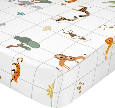 Obrázok produktu pre Happy Fiday Home 29514, prestieradlo, Bavlna, 90 x 200 cm, Pranie v práčke, 40 °C, 1 kusov