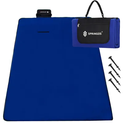 Productafbeelding van Picknickkleed | Picknickdeken | Buitenkleed | Picknick | 200 x 200 cm | Blauw
