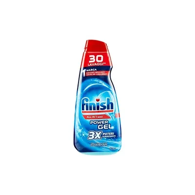 Produktbild von Finish Powergel Spülmaschinen-Gel, flüssig, multifunktional, fettlösend, Fresh, Packung mit 30 Waschgängen – 700 g