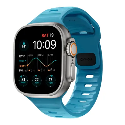 Image de Bracelet Nomad Sport, bleu électrique - AW Ultra 2/1 (49mm) 9/8/7 (45mm)/6/SE/5/4 (44mm)/3/2/1 (42mm)
