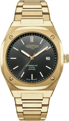 Produktbild von Roamer Herren Uhr Analog Quarz 854833 48 55 50 Stingray R7 Edelstahl