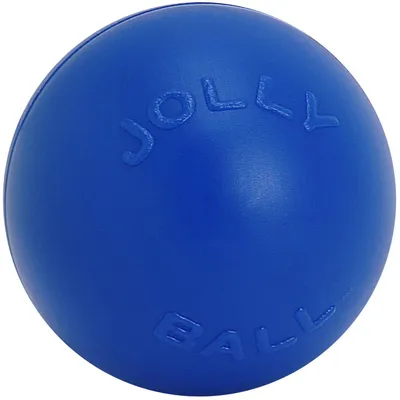 Produktbild von Jolly Pets JOLL071 Hundespielzeug Ball Push-n-Play, 35 cm, blau