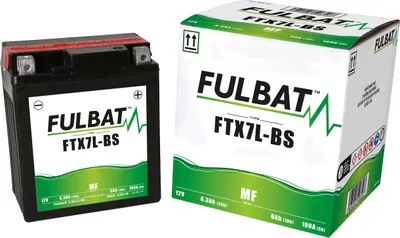 Zdjęcie produktu dla Akumulator FULBAT FUL MF - FTX7L-BS / YTX7L-BS (suchy, bezobsługowy, kwas w zestawie)