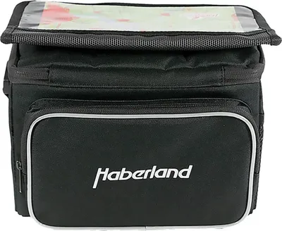 Immagine prodotto di HABERLAND borsa da manubrio "Classic" volume: 6 litri, misura con adattatore per