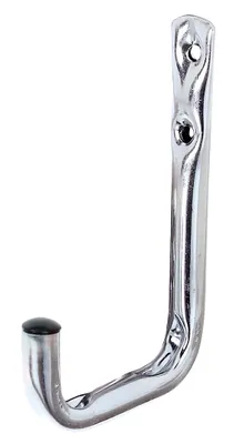 Obrázek produktu pro Alberts 856052 Nástěnný háček, zahnutý, galvanicky pozinkovaný, průměr Ø12 mm, 120 x 80 mm, sada 5 ks
