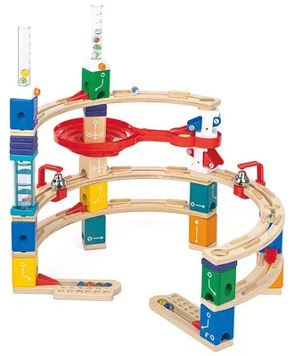Produktbild von Hape Quadrilla fortgeschrittenes Coding-Set Kugelbahn Spielzeug