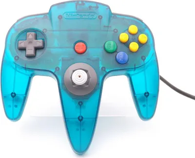 Produktbild von Original Nintendo 64 N64 Controller - Türkis Transparent