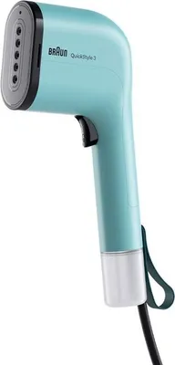 Obrázek produktu pro Braun 3 GS 3013, Ruční parní čistič, 0,07 l, 0,5 min, Světle zelená, Knoflíky, Ruční spínač