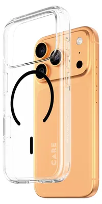 Produktbild von PanzerGlass CARE™ by ® Urban Explorer Case Transparent m. Schwarz MagSafe iPhone 17 Pro, Cover, Apple, Apple - iPhone 17 Pro, Schwarz