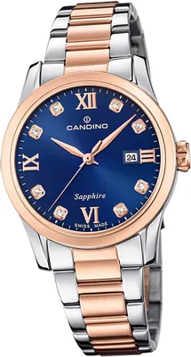 Produktbild von Candino Damen UhrEdelstahl Candino Elegance rosegold silber D2UC4739/4
