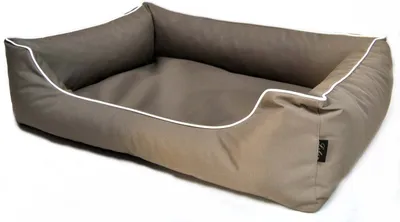 Produktbild von Lebon Hundebett Paula eckig dunkelbeige