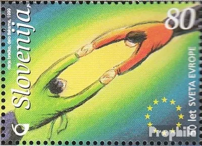 Produktbild von Briefmarken Slowenien 1999 Mi 258 (kompl.Ausg.) postfrisch 50 Jahre Europarat