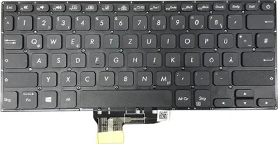 Produktbild von DEUTSCHE - Schwarz Tastatur Keyboard kompatibel für Asus VivoBook S14 S430UA-EB078T