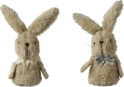 Produktbild von Kaemingk Deko-Osterhase Plüsch 17 cm