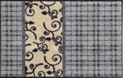 Produktbild von Waschbare Fussmatte - Cottage Patchwork - 50x75 cm Wash+Dry Fußabstreifer