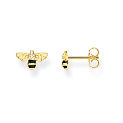 Produktbild von Thomas Sabo Ohrstecker Biene aus vergoldetem Sterlingsilber