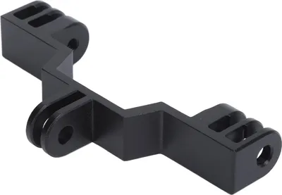 Immagine prodotto di Doppio adattatore di montaggio per videocamera a doppia testa in movimento Doppio supporto in lega di alluminio per GoPro