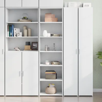 Immagine prodotto di vidaXL Credenza bianca 50x41x185 cm Materiale a base di legno