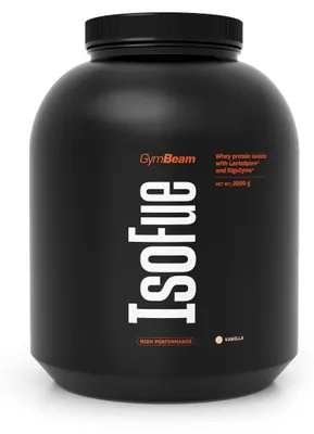 Produktbild von GymBeam - IsoFue, 2000 g, Vanille