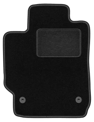 Image de Tapis conducteur en moquette pour Toyota Camry VII 2007-2011 (berline) – 1 pièce, noir, sur mesure – Wielganizator LUX