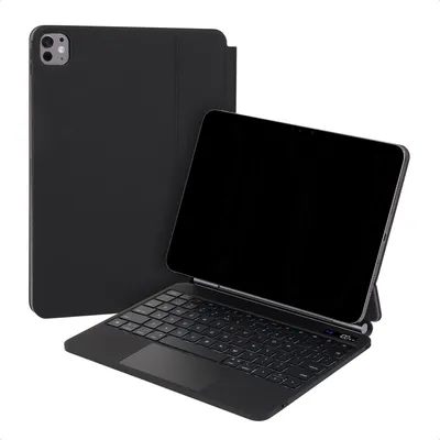 Productafbeelding van Accezz Magnetic Bluetooth Keyboard voor de Apple iPad Pro 11 (2025) M5 / (2024) M4 - QWERTY / NL - Zwart