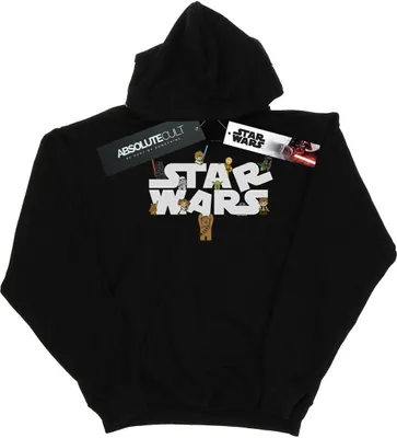Immagine prodotto di Star Wars - Felpa con cappuccio "Kiddie" per ragazzi BI12456 (152-158) (Nero)