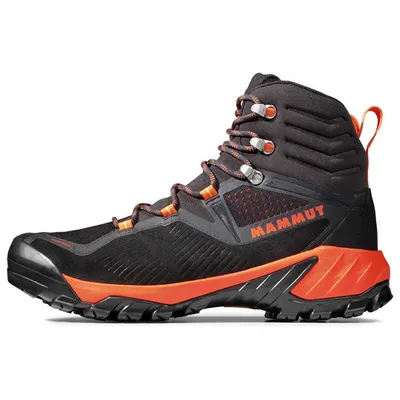 Produktbild von MAMMUT Mammut Wanderschuh Sapuen High GTX Men 00654 black-hot red 8