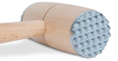 Produktbild von Holzklopfer – mit Metallbeschichtung – 29 cm